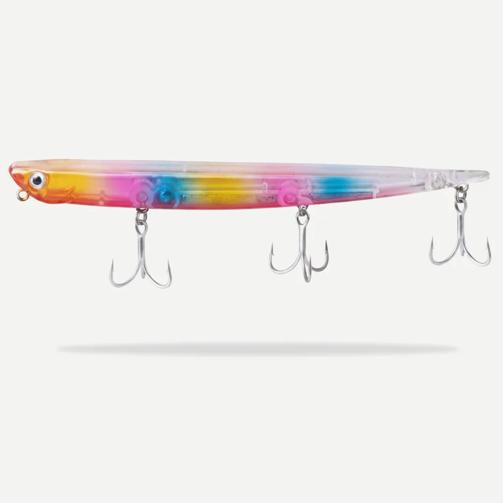 Hunthouse 99mm 155mm Fishing Lure Pencil Lure Bay Ruf Manic Sinking Hard Bait Freshwater Wobblers Accessories Pike Fish 