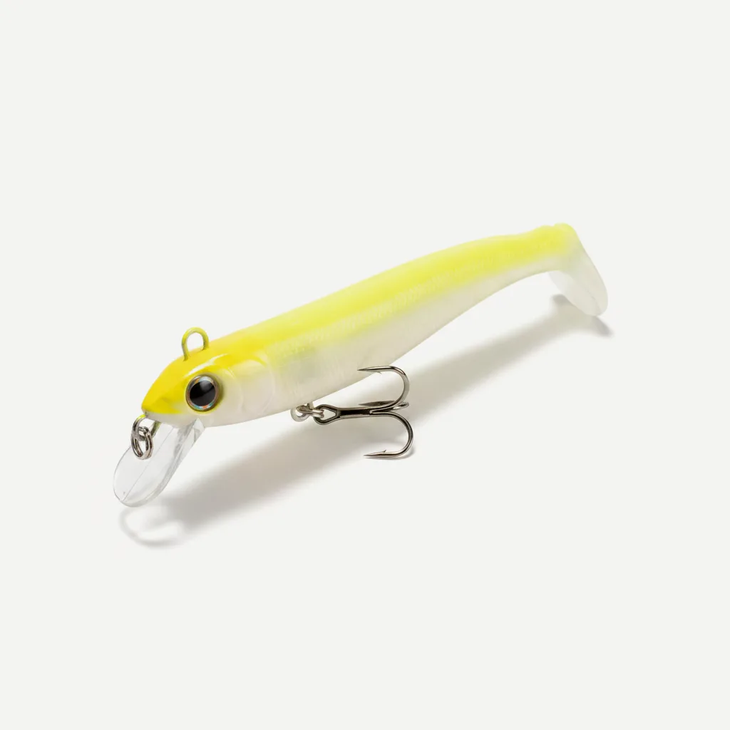 Hunthouse Fishing Barret Minnow Lure 7g/12g/25g/40g/60g/90g/120g JIgging Head Soft Silicone Bait Wobblers For Bass Pike 