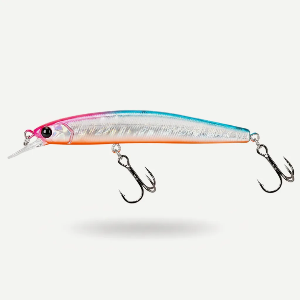 TSURINOYA NEW Suspending Minnow Fishing Lure DW70 100SP 100mm 9.5g Artificial Swimbait Wobbler Jerkbait Pike Bass Lure C
