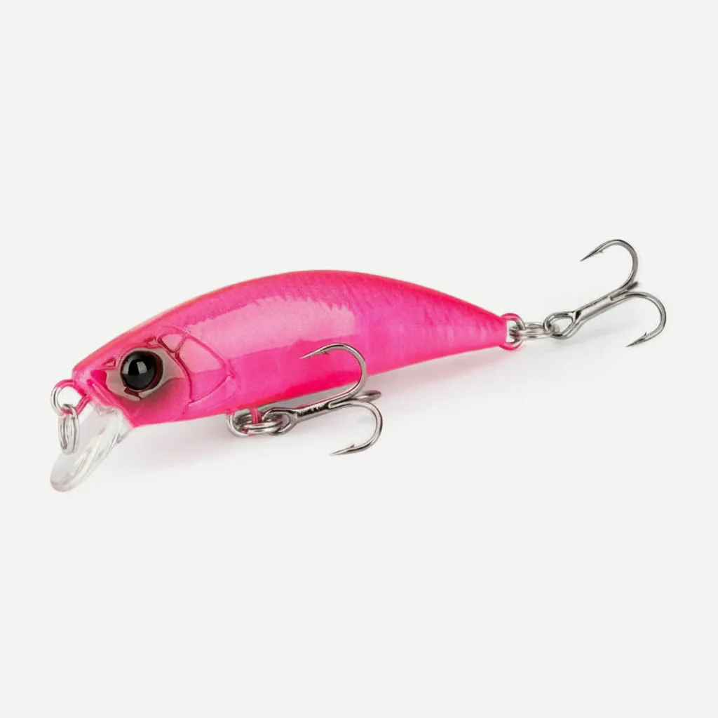 TSURINOYA 50S River Fishing Sinking Stick Bait Minnow Fishing Lure Intruder 50mm 5g Trout Area Stream Ajing Fake Fish Ha