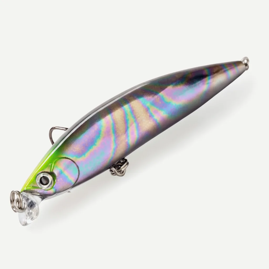 Hunthouse Fishing Shallow IBORN Minnow Lure Floating 78mm/98mm/118mm 8.5g/13g/19g Wobbler Surface Saltwater For Seabass 