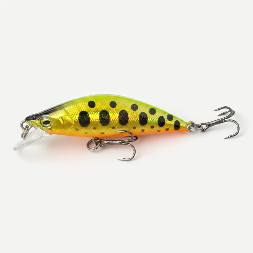 TSUYOKI 50mm 5g Artificial Wobblers Stream Bait Sinking Minnow Fishing Lure for Black Bass Brown Trout Bassday Mononofu 