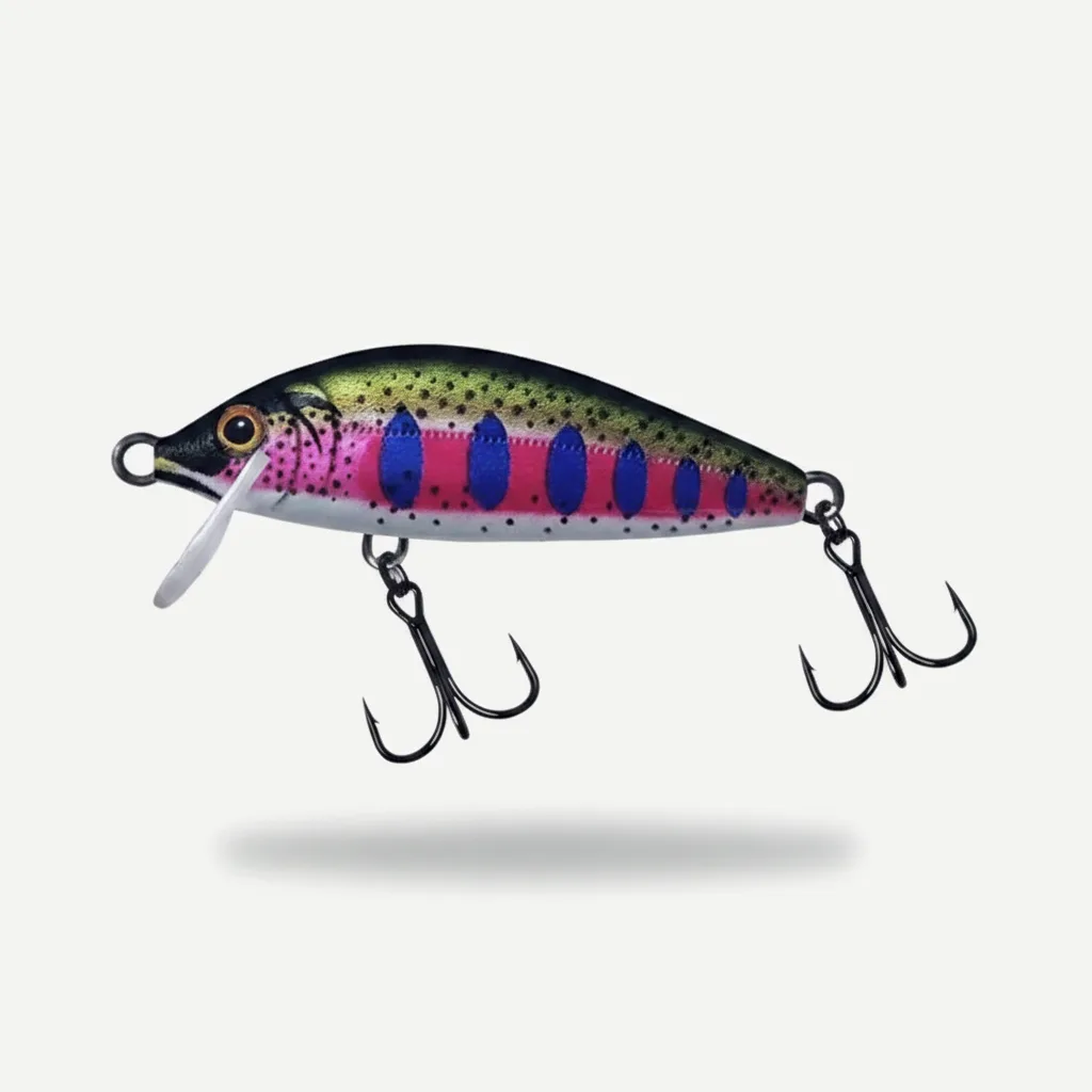 TSUYOKI Jerkbait Wobbler Stream Bait 5cm 5g Sinking Minnow Lure for Fishing Perch Brown Trout Countdown Elite CDE50 Pesc