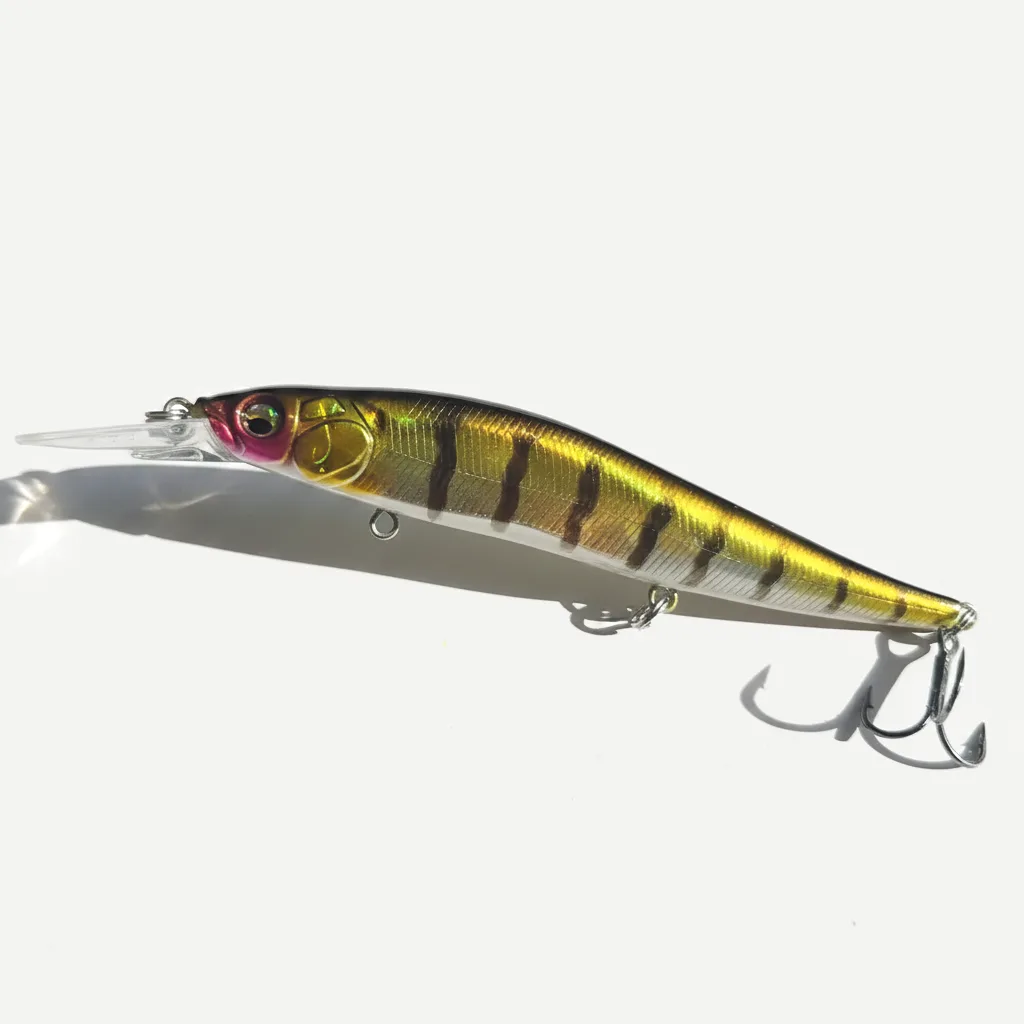 TSUYOKI Minnow Wink 110SF Wobblers 110mm 14.5g Slow Floating Jerkbaits Shallow Dive Rolling Wobblers Vision 110 Pike Fis