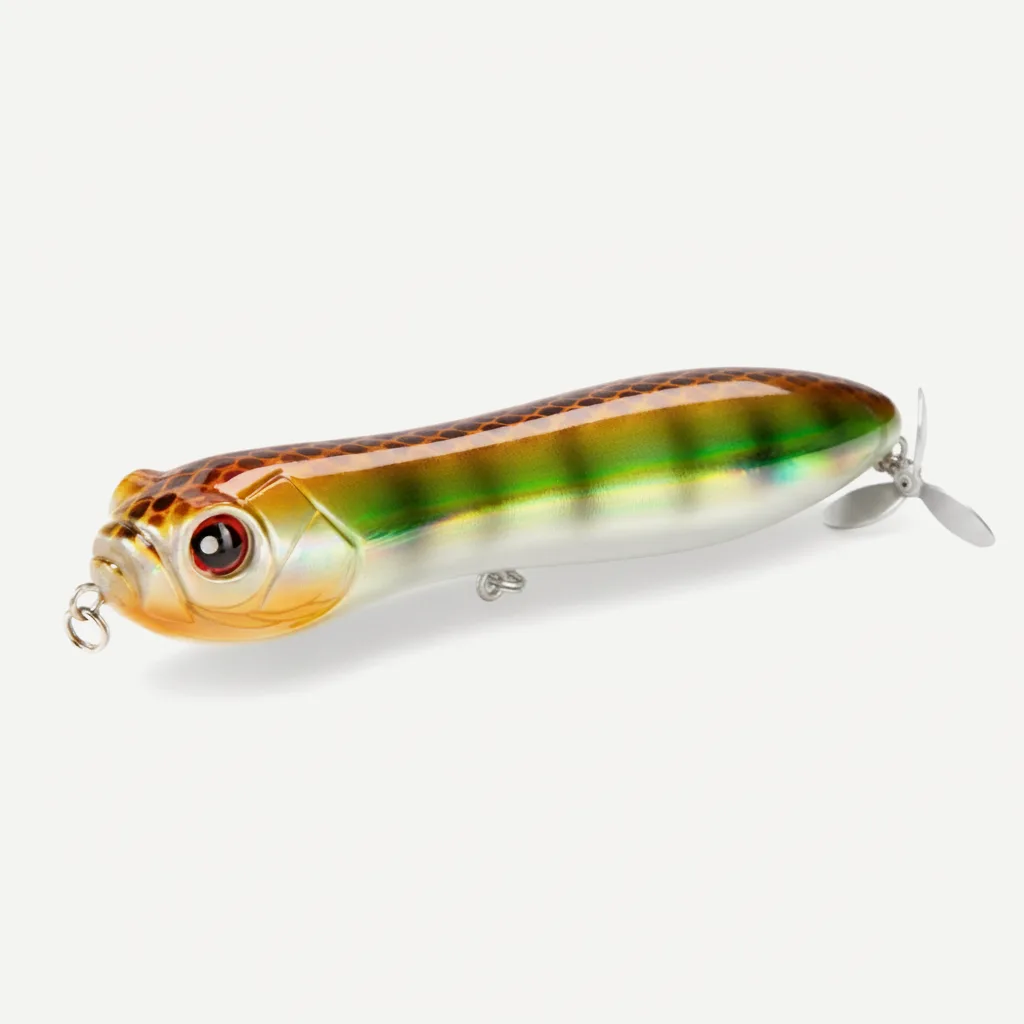 Hunthouse Topwater Pencil Fishing Lure 110mm 21g Freshwater Floating Fishing Biat Big Rattle Ball Loud Noise For Bass LW