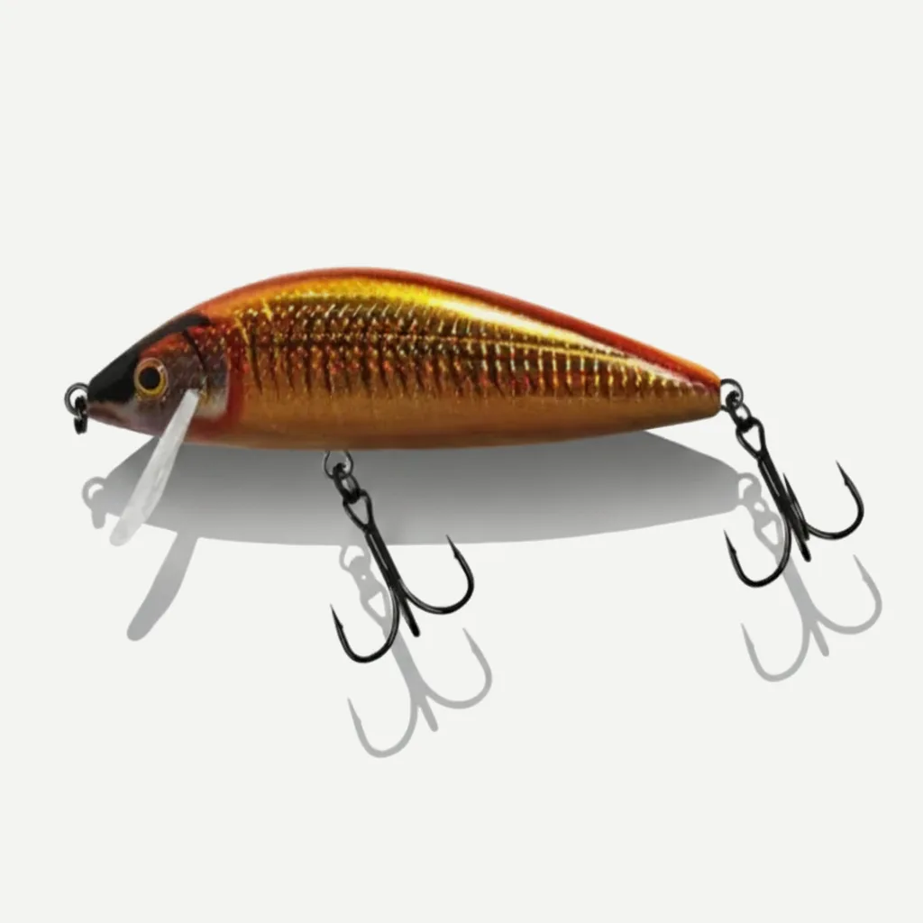 TSUYOKI Jerkbait Wobbler Stream Bait 5cm 5g Sinking Minnow Lure for Fishing Perch Brown Trout Countdown Elite CDE50 Pesc