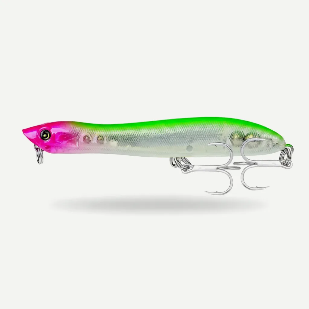TSUYOKI WTD Fishing Lure 85mm 6g Popper Lure Topwater Patchinco 85 Snakehead Wobbler Fishing Seabass,Skipjack Tuna Macke