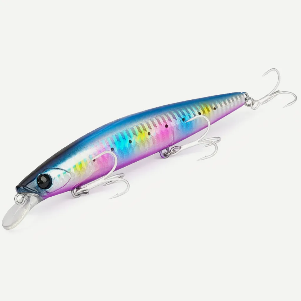 TSURINOYA 135S Fishing Lure Sinking Minnow BAYONET 135mm 26.4g Saltwater Long Casting Professional Lures Seabass Hard Ba