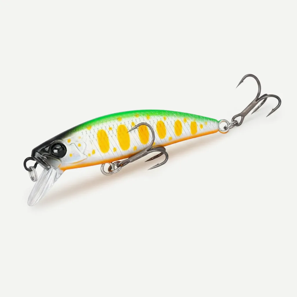 TSURINOYA Intruder 51S Sinking Minnow Stream Fishing Lure 51mm 5.8g Artificial Hard Bait For Trout Ajing Jerkbait River 