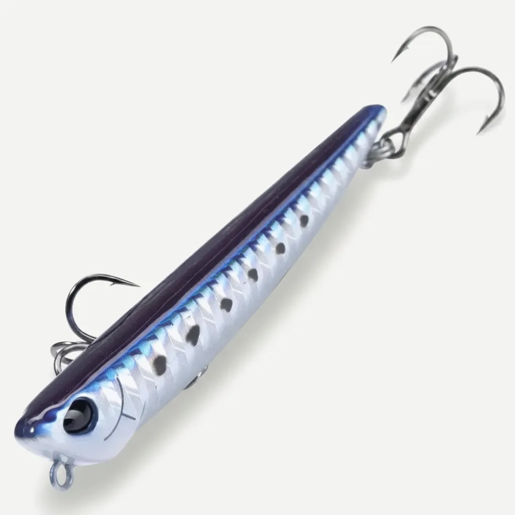 Hunthouse Bay RUF MANIC 75mm/8g Sinking Pencil Fishing Lure Stickbait BKK Hook Hard Lure for Seabass Fish