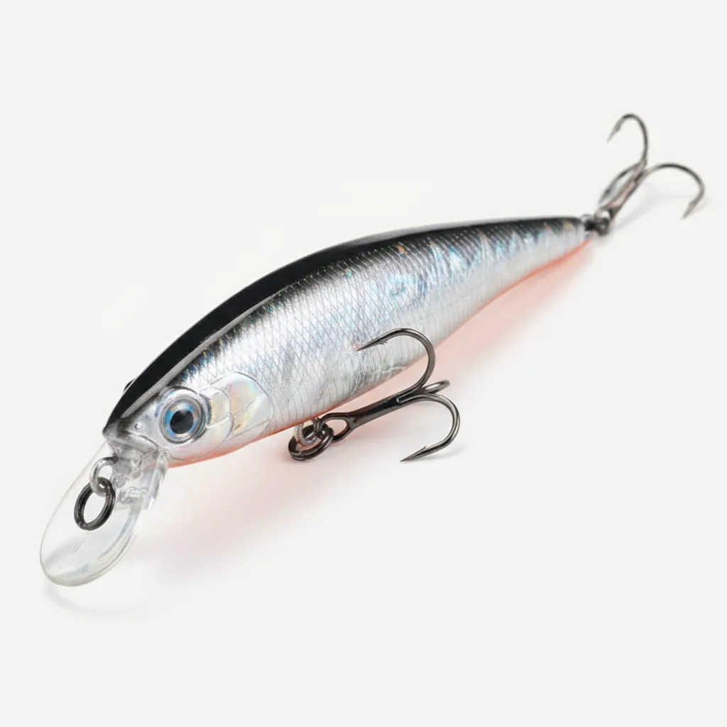 BEARKING 80mm Floating Minnow Jerkbait for Bass and Pike