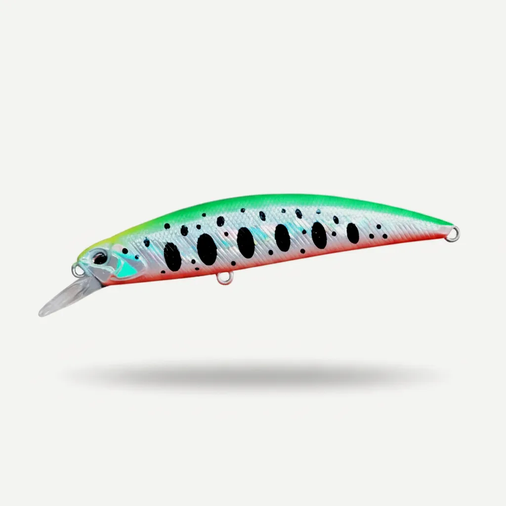 TSUYOKI Minnow Fishing Lure 95/110mm Sinking Hard Bait Wobbler Jerkbait Long Casting Saltwater Seabass Spearhead Ryuki 9