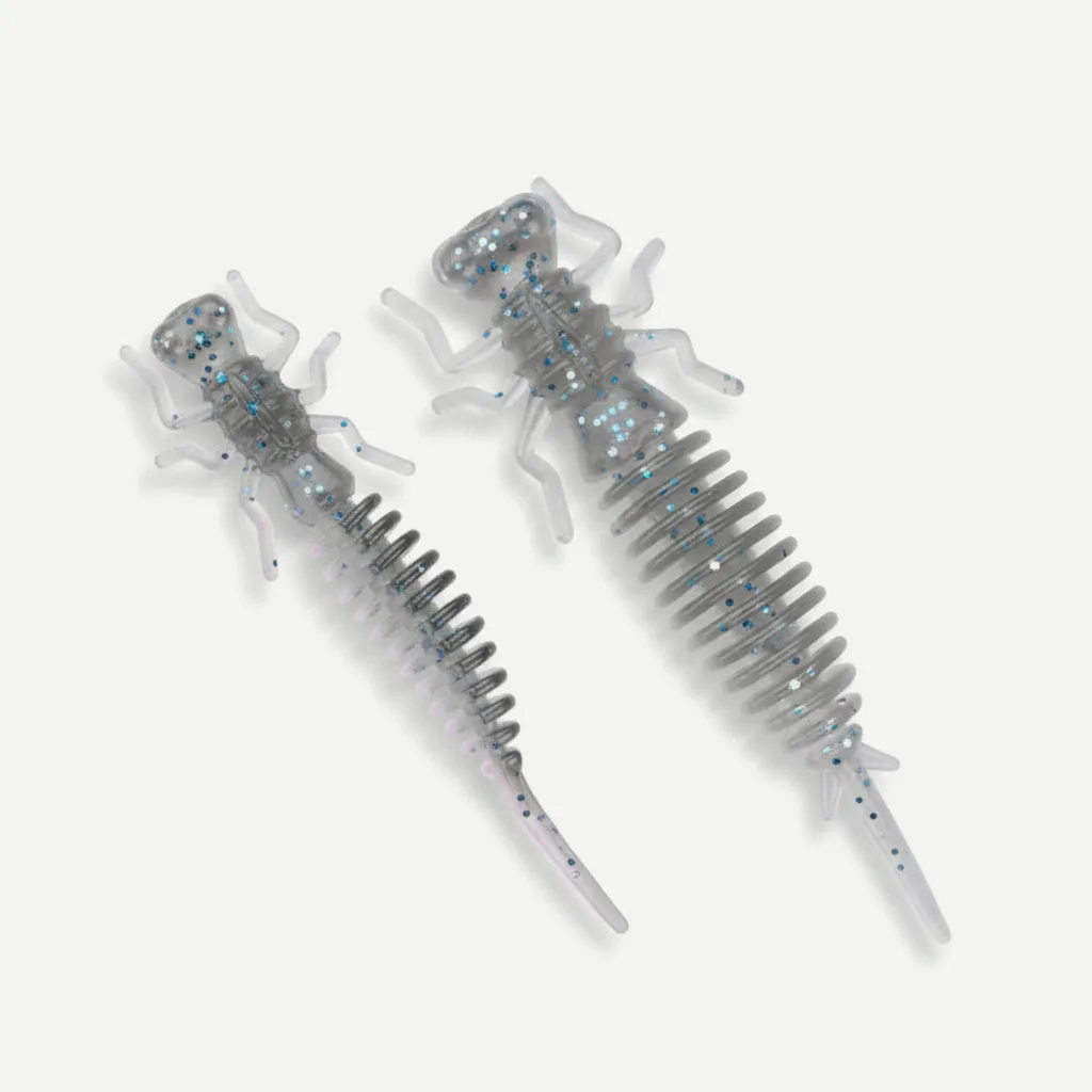 MEREDITH Larva Soft Plastic Bait - Segmented Nymph Lure