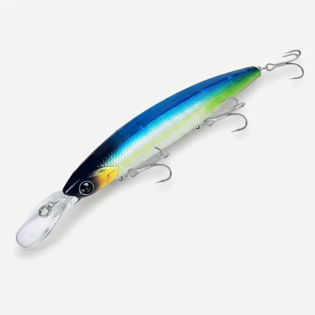 Kingdom Sinking Minnow Jerkbait 125mm 28g Long Casting Lure