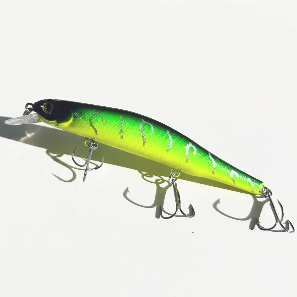 TSUYOKI Minnow Wobblers Watson 110mm 17g Magnet Weight System Long Cast Fishing Lure, Dive 0.8-1.2m Jerkbaits, ZipBait O