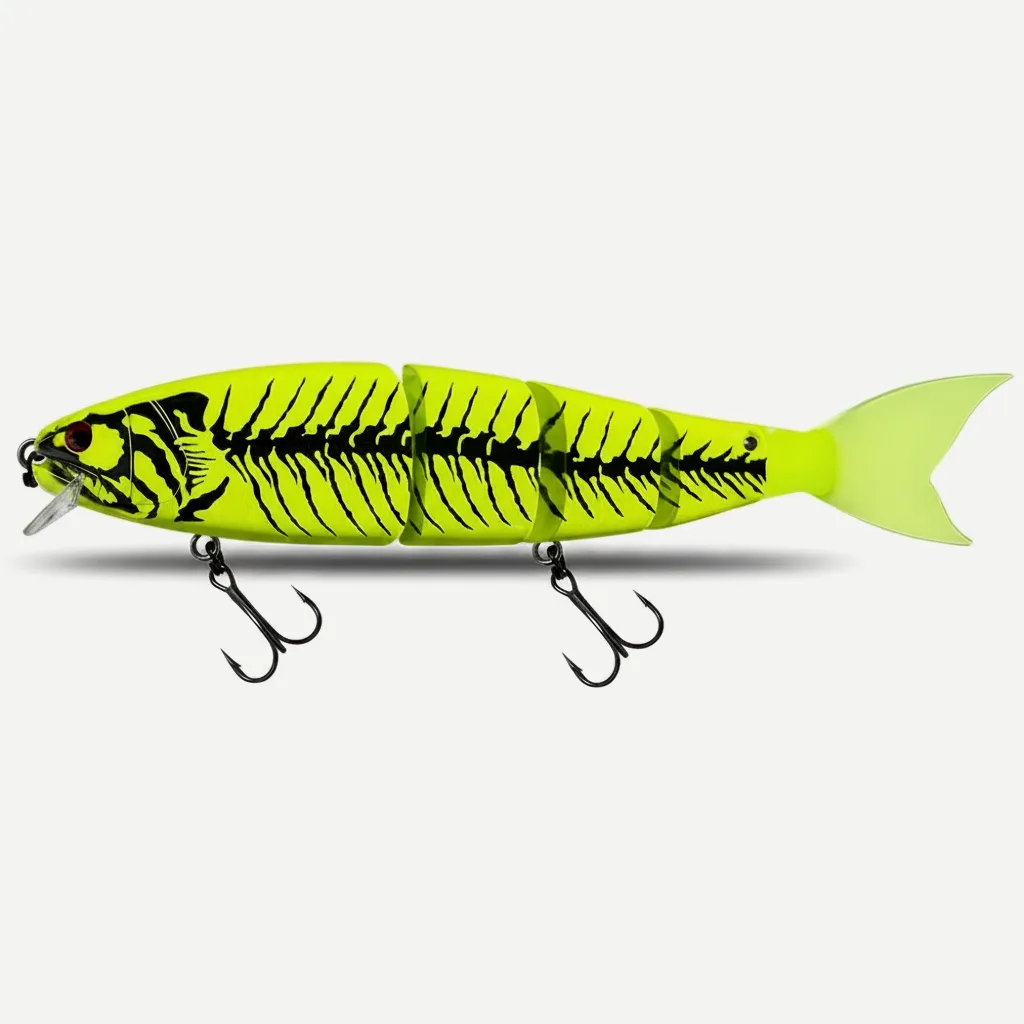 TSUYOKI Balam 245 Swimbait Fishing Lures 105g/118g Sinking Jointed Bait Floating Giant Bait Pesca Lures for Pike Largemo