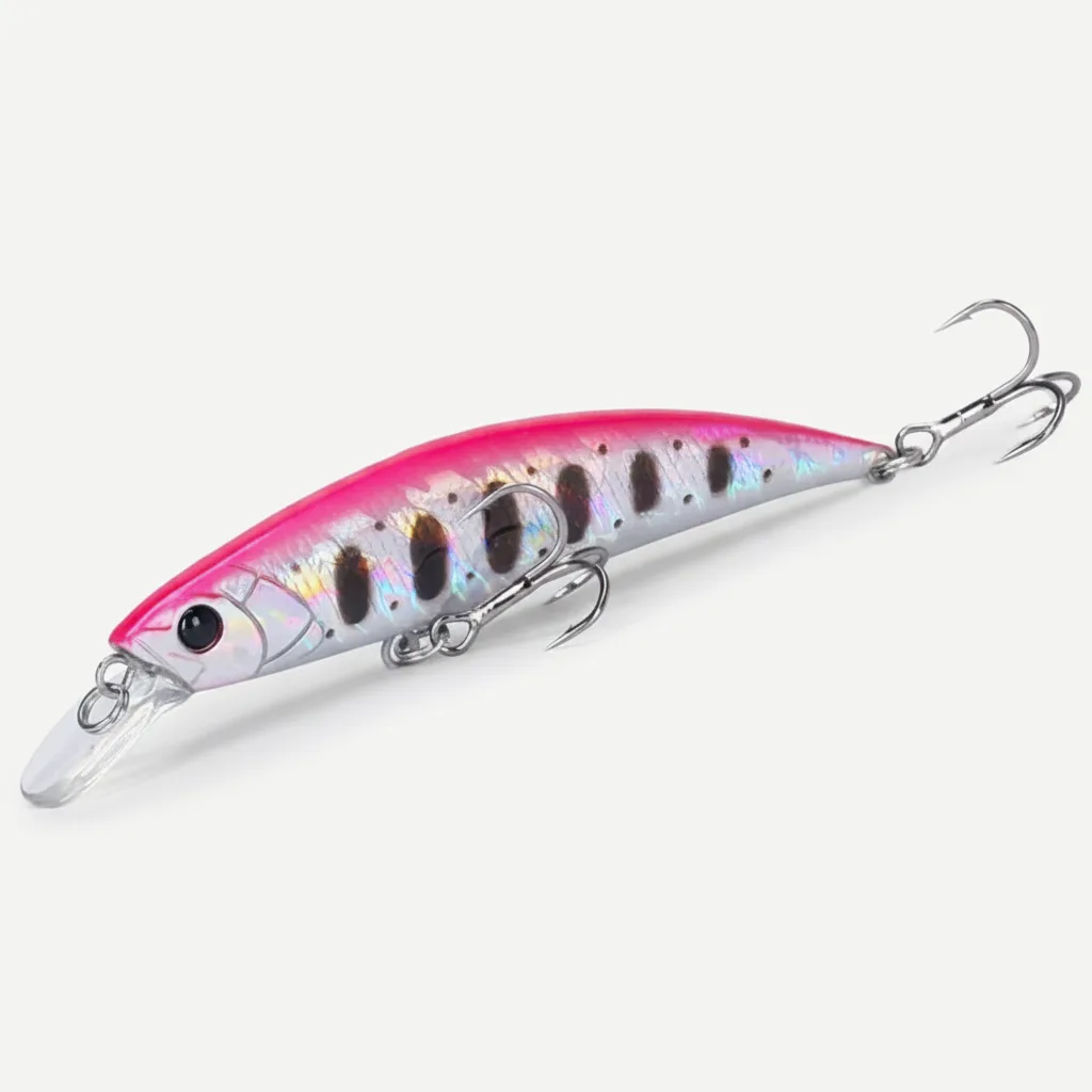 TSURINOYA 80S 12g Sinking Minnow Fishing Lure DW96 8cm Large Trout Pike Rockfish Hard Bait Jerkbait Freshwater Saltwater