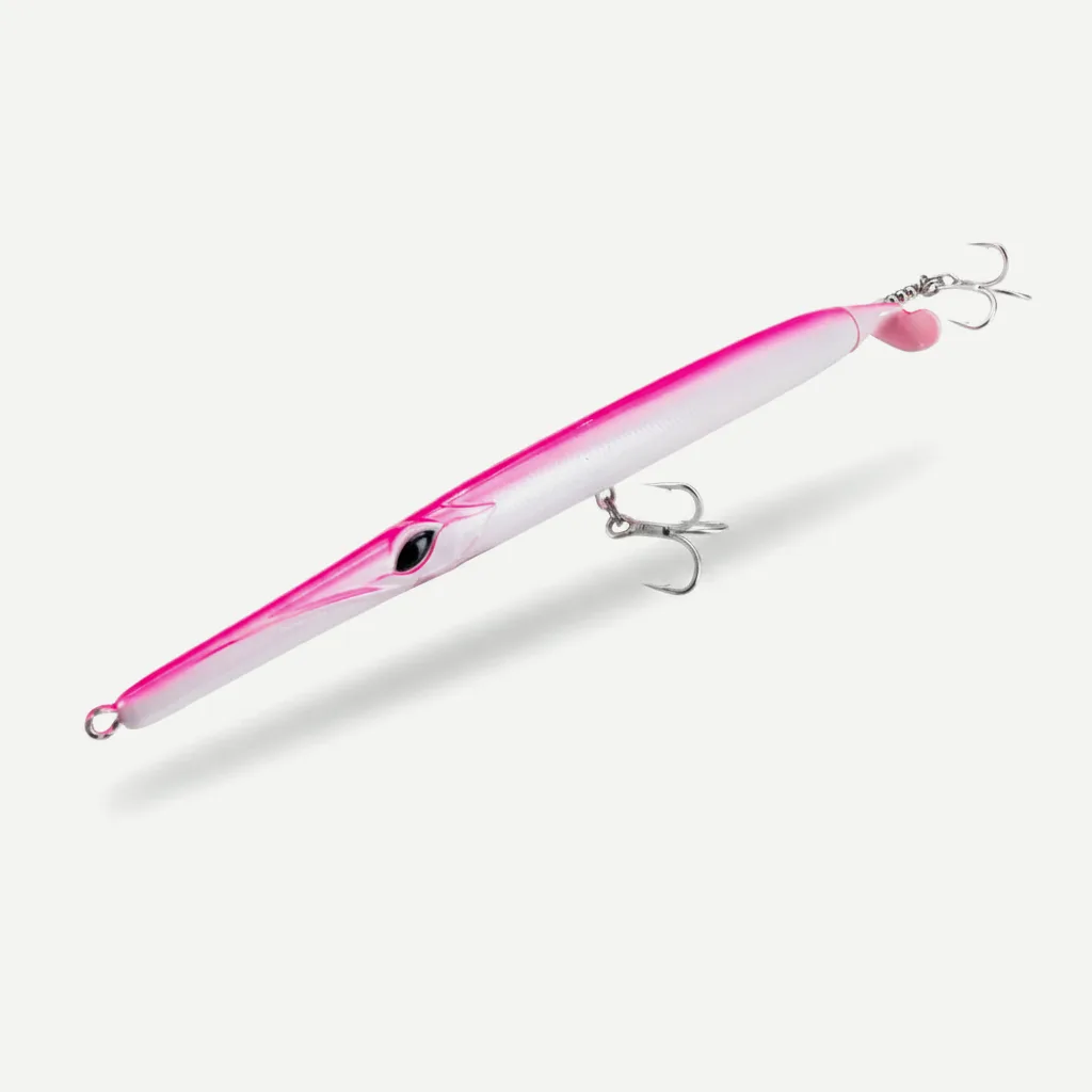 Hunthouse Propeller Needle Lure 225mm/40g Floating Pencil Fishing Baits Surface Aguglia Turbo For bluefish Seabass Tackl