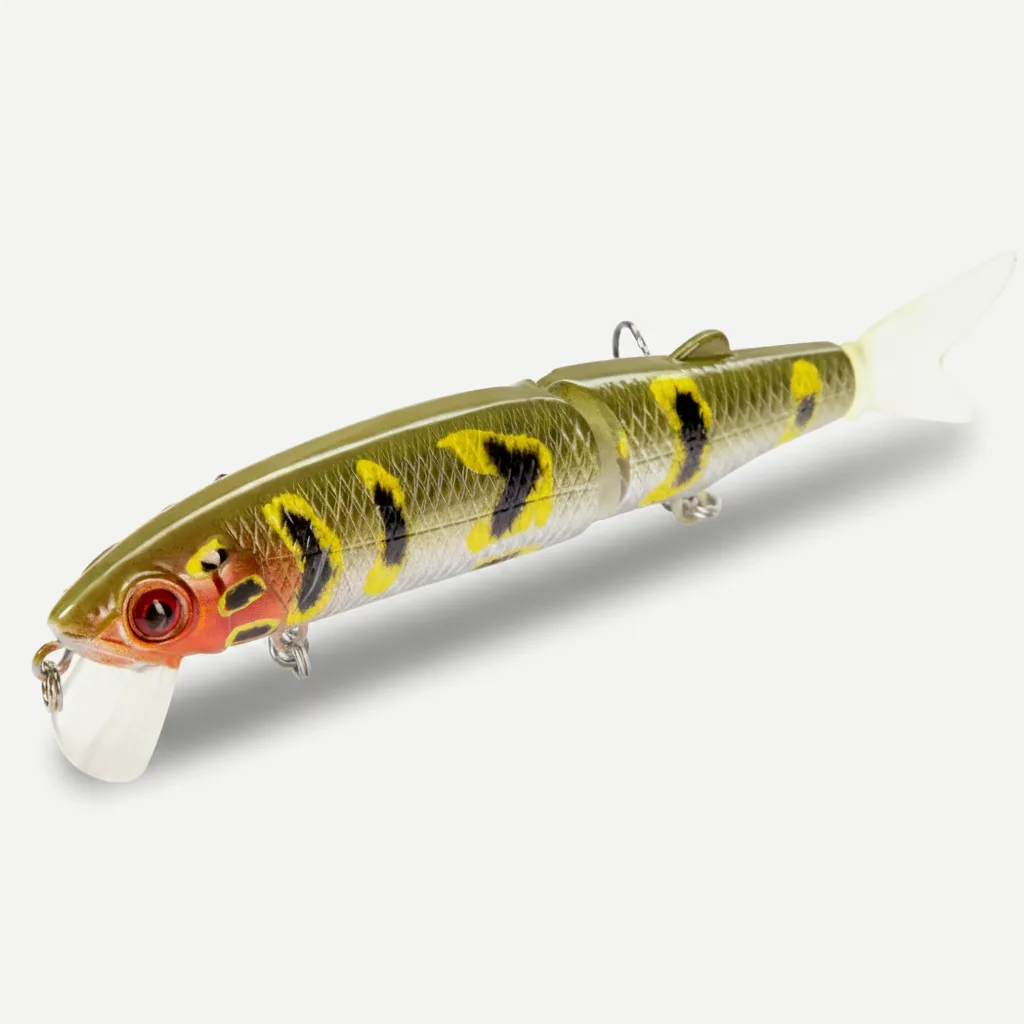 Hunthouse Magallon Pike Fishing Lure Minnow Quality Professional Bait 113mm 13.7g Fishing Jointed Bait