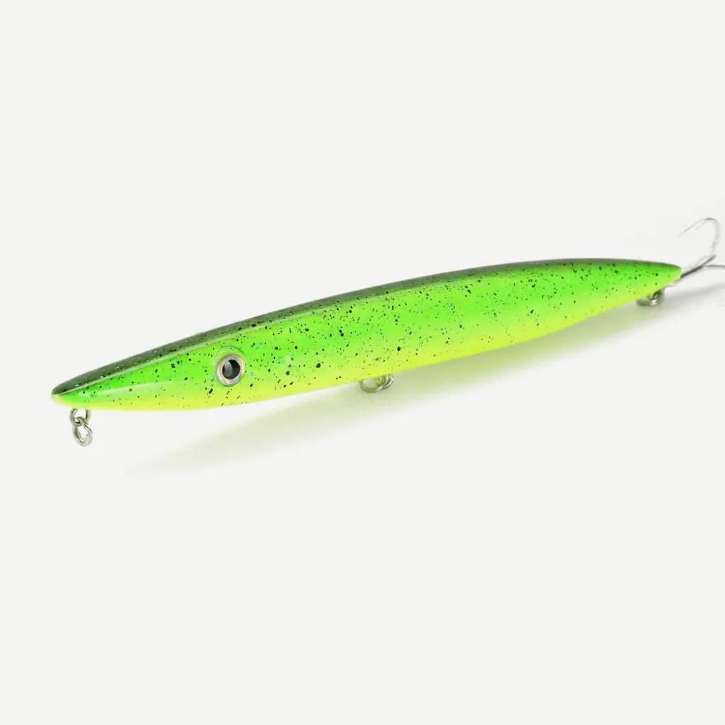 Hunthouse Don Belone Pencil Fishing Lure Walk The Dog Topwater Hard Bait 195mm 44g Long Cast Stickbait Leerfish Bluefish