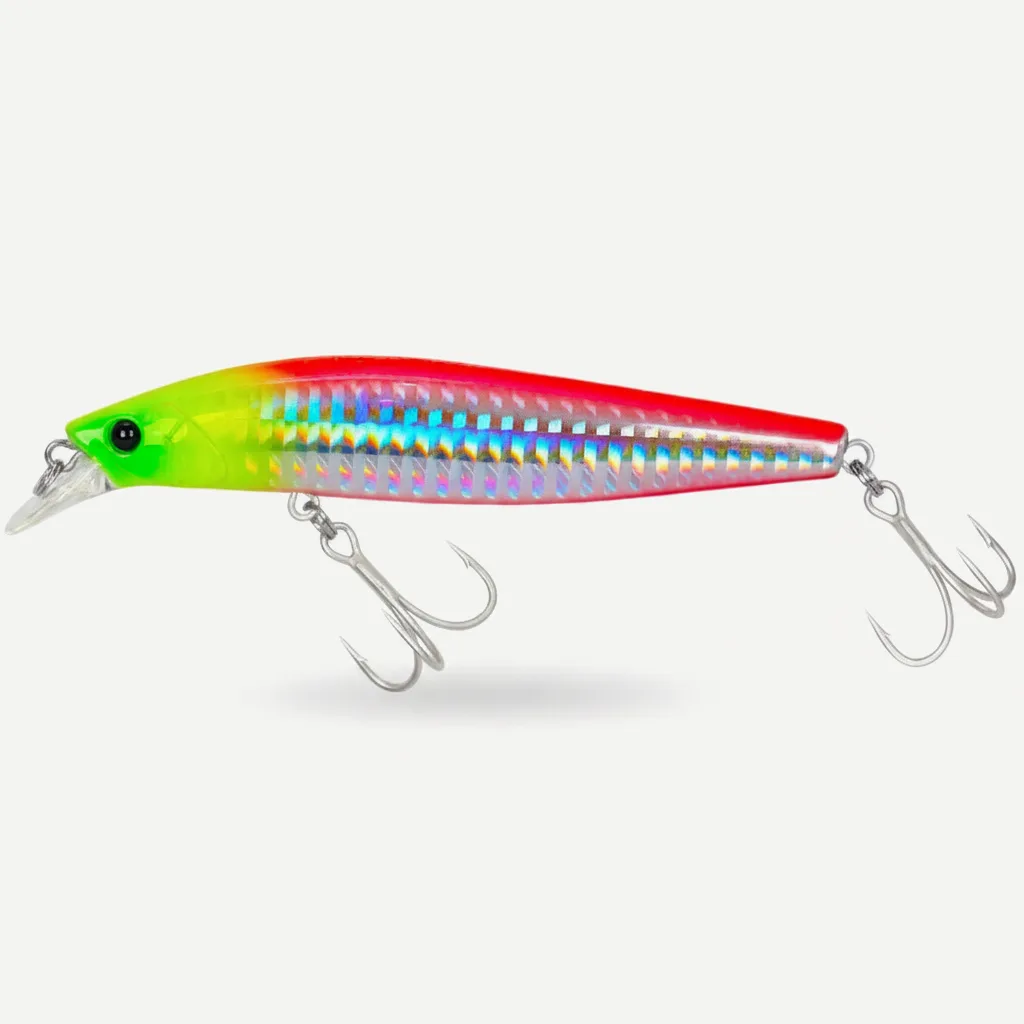 TSURINOYA 98SP Suspending Minnow Fishing Lure Stinger 98mm 14.5g Seabass Long Casting Saltwater Jerkbait Artificial Hard