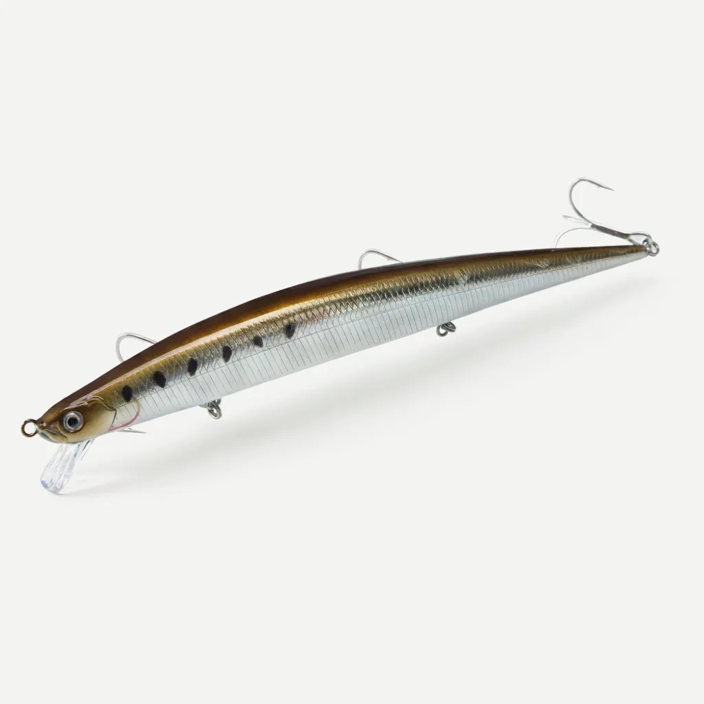 Hunthouse Tide Minnow Flyer Fishing Lure 175mm 31g Long Casting Sinking Hard Bait Pesca Jerkbaits Seabass Pike Tackle
