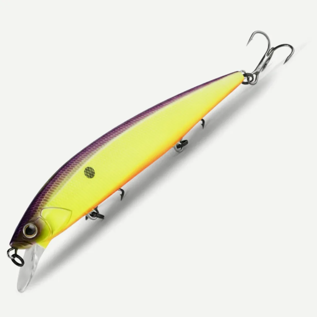 BEARKING 130mm Floating Minnow Crankbait with Tungsten Weight System