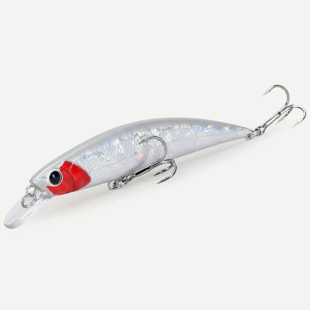 TSURINOYA Fishing Lure Sinking Minnow 80S 12g DW96 8cm Large Rockfish Hard Bait Jerkbait Freshwater stream Saltwater Wob