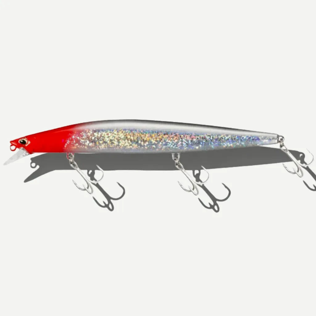 TSUYOKI Sinking Minnow Fishing Lures Black Bass Pike Artificial Tungsten Jerkbait Wobbler Silent Assassin 140S DW92 140m