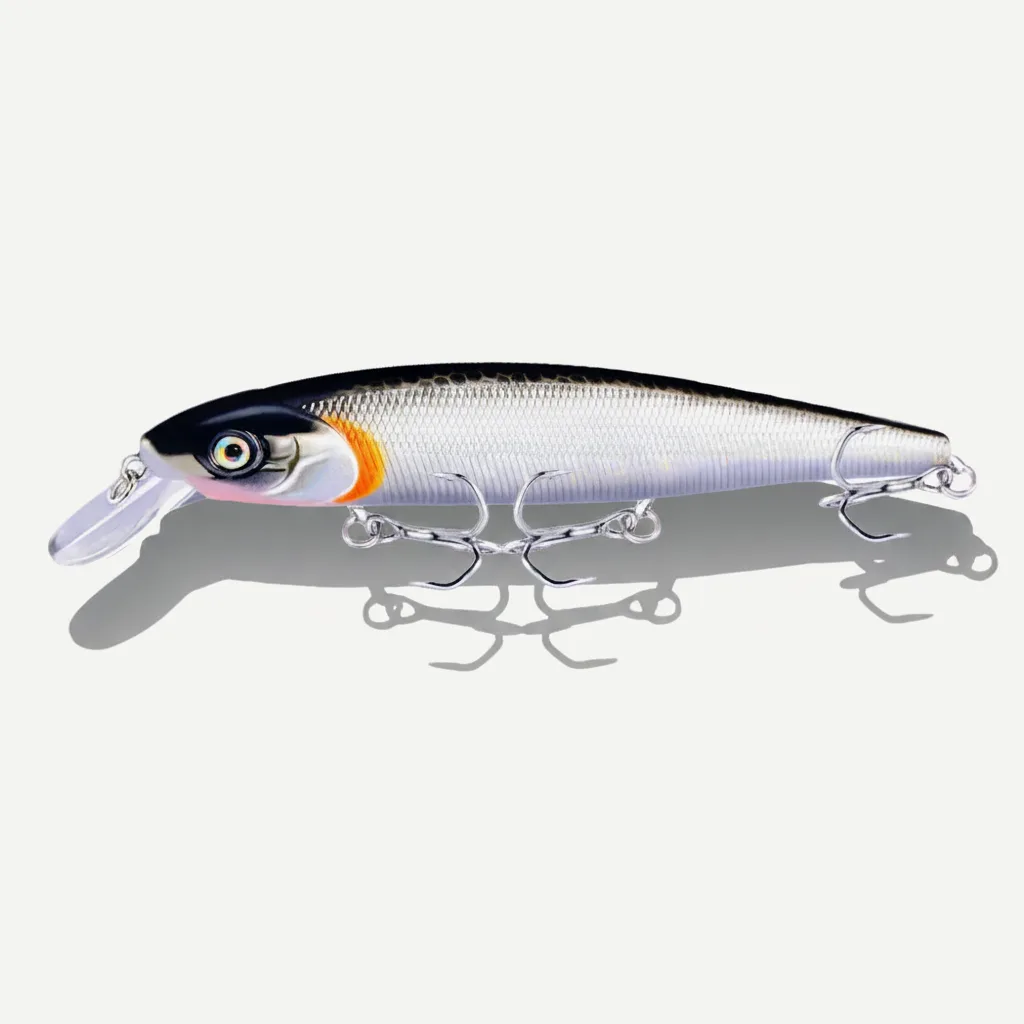 TSUYOKI Flirt Minnow Wobbler Jackall Magsquad 128sp Hard Plastic Lure Artificial Lures Bass Pike ABS Wobbler for Fish Je