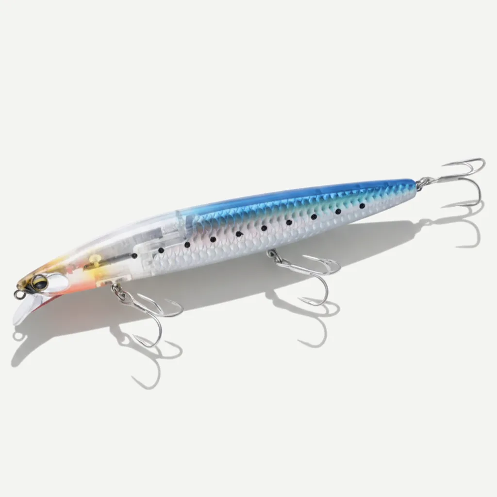 2026 Flash Blade Floating Minnow Artificial Hard Baits 145/160mm 27/32g Crazy Scale Flash Scale Fishing Lure for Largemo