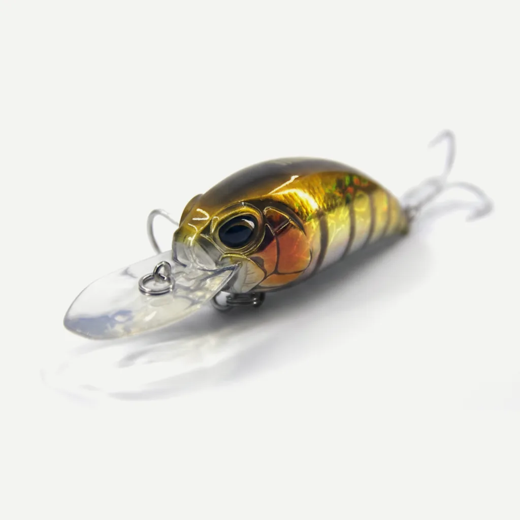 BearKing 65mm Deep Diving Crankbait, 10-12ft Dive