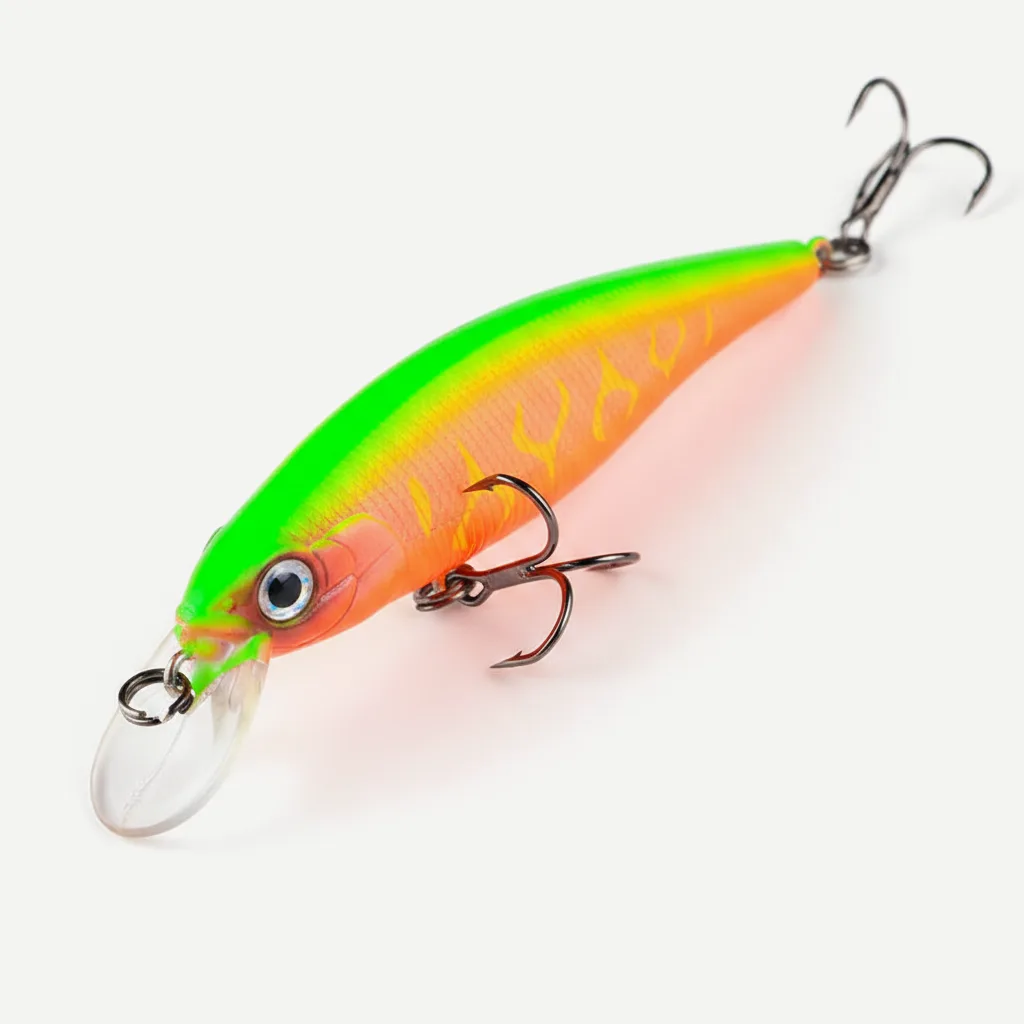 BEARKING 80mm Floating Minnow Jerkbait for Bass and Pike
