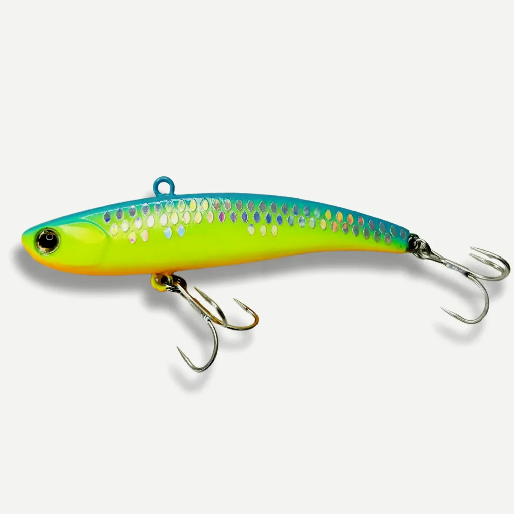 TSUYOKI Vibration Sinking Baits Winter Fishing Lure Lipless VIB Rattin Wobbler Ice Balance Rattlin Lures For Pike IMA Ko