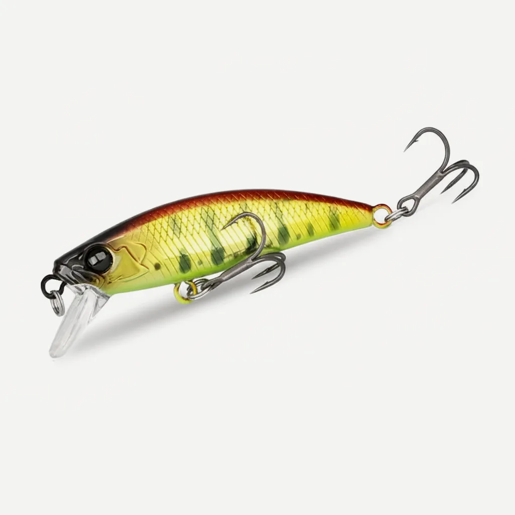 TSURINOYA Intruder 51S Sinking Minnow Stream Fishing Lure 51mm 5.8g Artificial Hard Bait For Trout Ajing Jerkbait River 