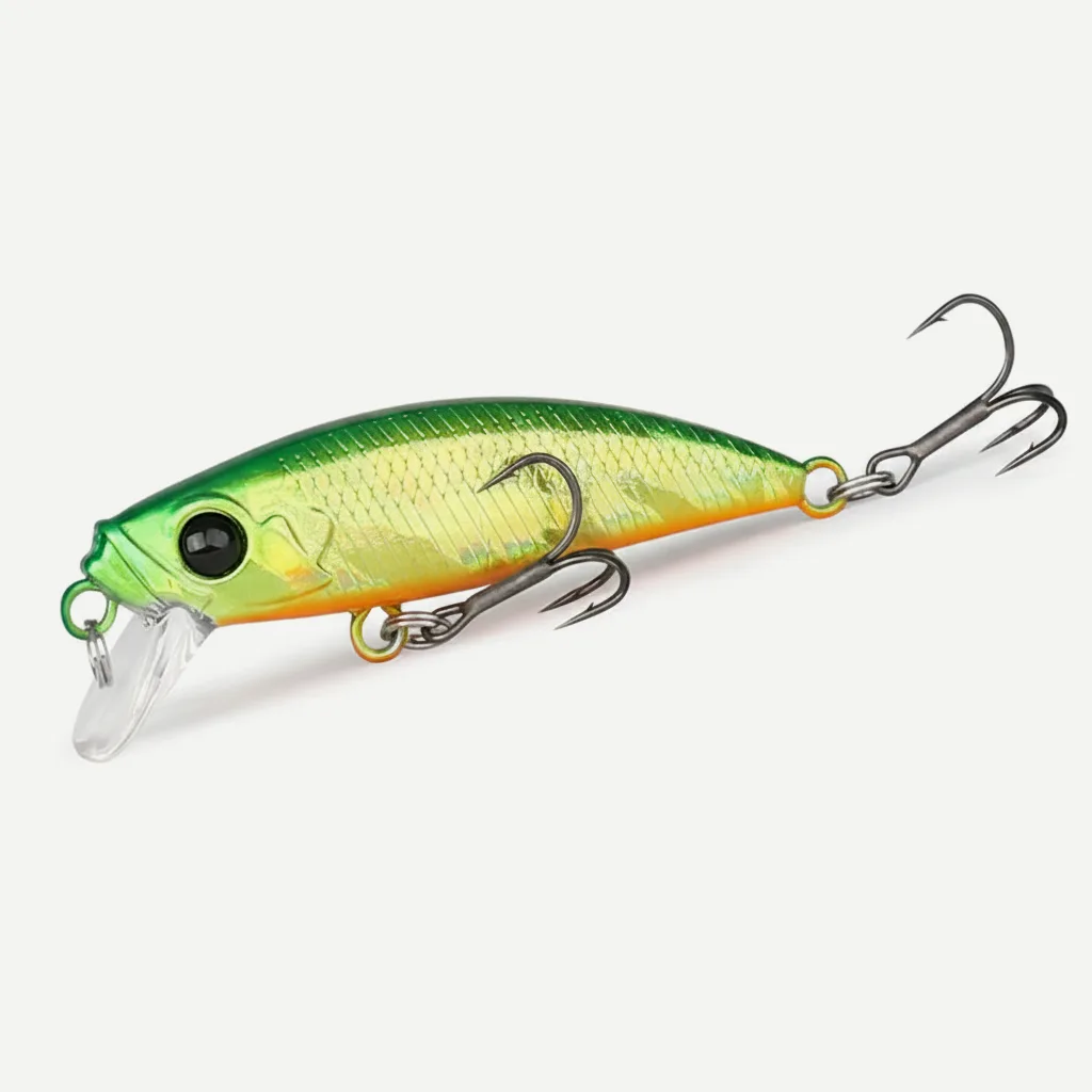 TSURINOYA 46S Sinking Minnow Fishing Lure Intruder 46mm 5g Artificial Trout Ajing Stream Lake Jerkbait Rockfishing Hard 