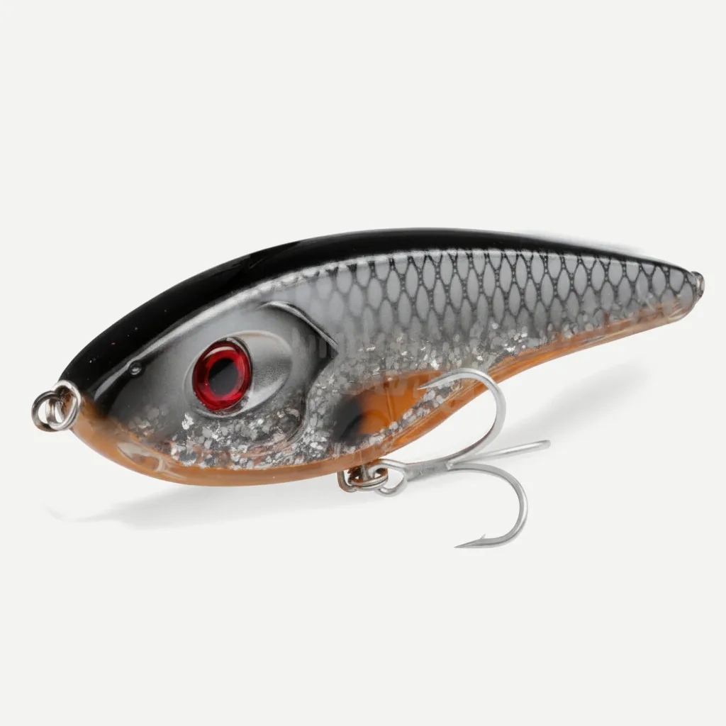 Hunthouse Jerkbait Fishing Lure Loud Sound Pencil Baits Pike Lure Slow Sinking Artificial 115mm145mm Wobblers Pesca Leur