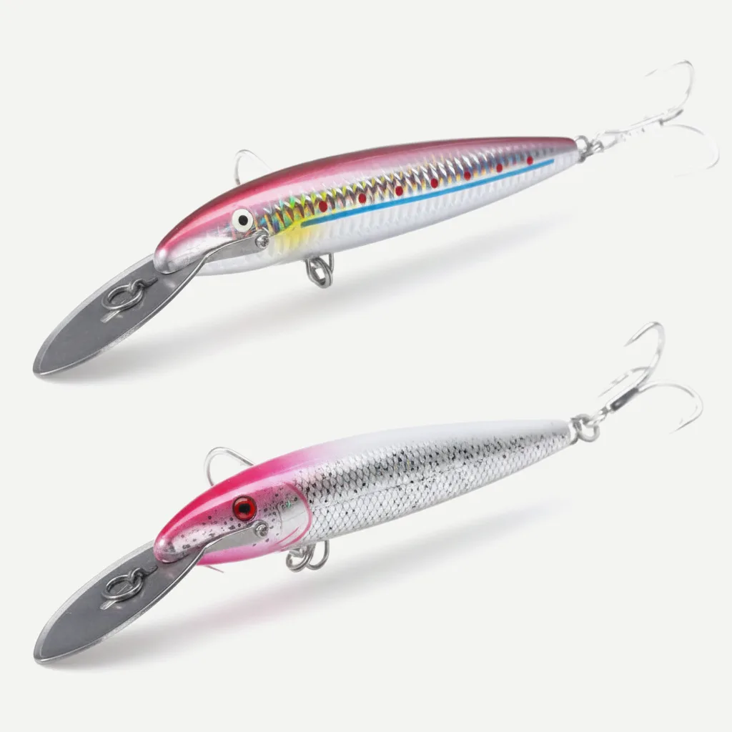 Hunthouse Minnow Fishing Lure Countdown Magnum Wobblers Sinking Trolling Hard Bait 140mm 40g Saltwater Artificial For Tu