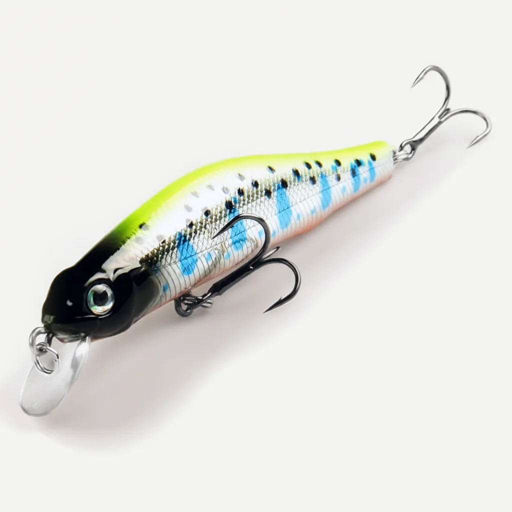 Bearking 80mm Minnow Crankbait with Magnetic Weight Transfer