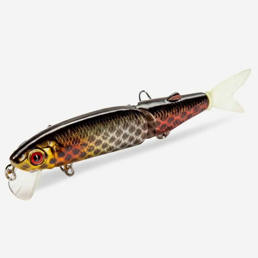 Hunthouse Magallon Pike Fishing Lure Minnow Quality Professional Bait 113mm 13.7g Fishing Jointed Bait