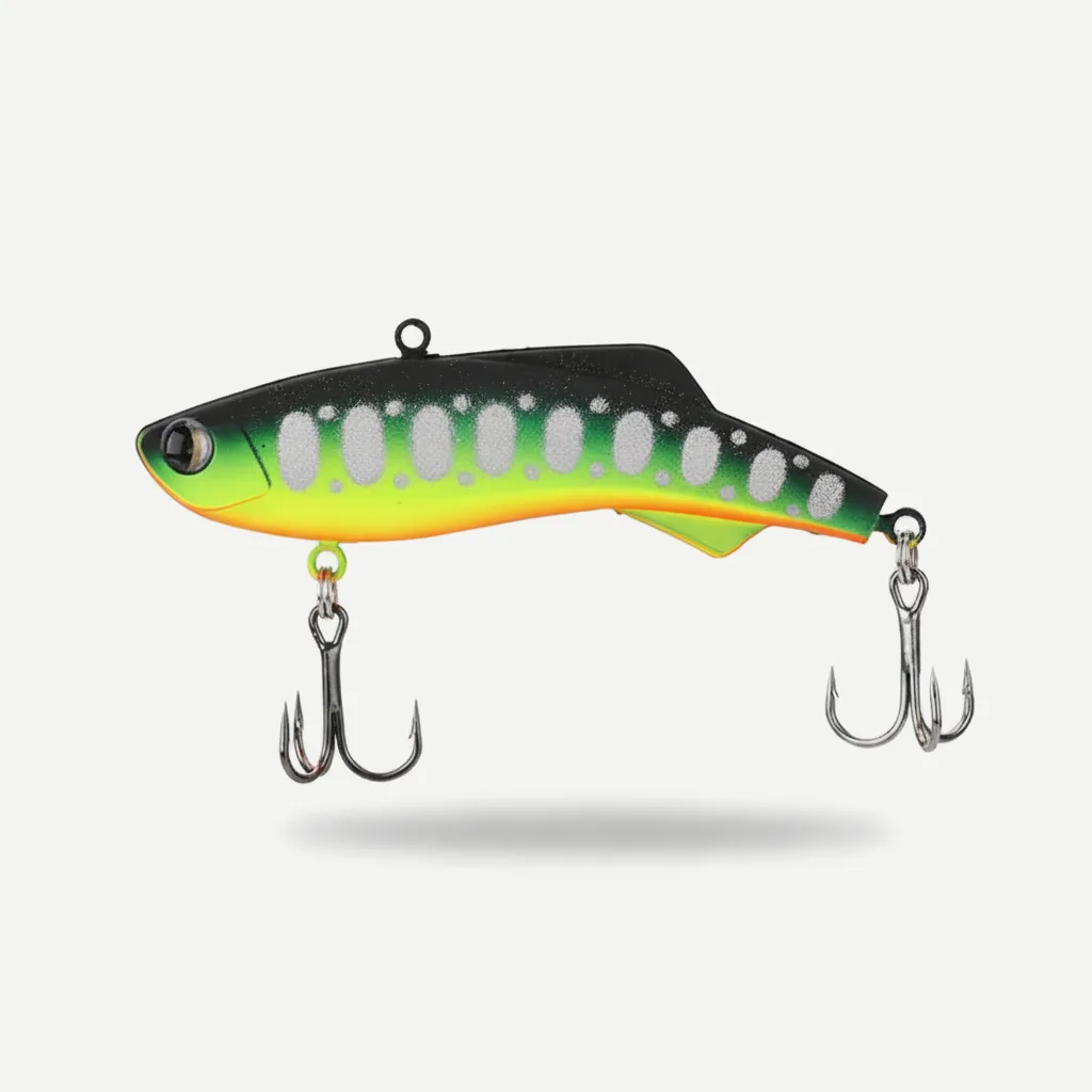 TSUYOKI Dozo 93S Silicone Rattlin Vib Ice Fishing Lure,16g/23g/30g Sinking Baguette Bait, Madness Shiriten Vibe 93 SL Vi