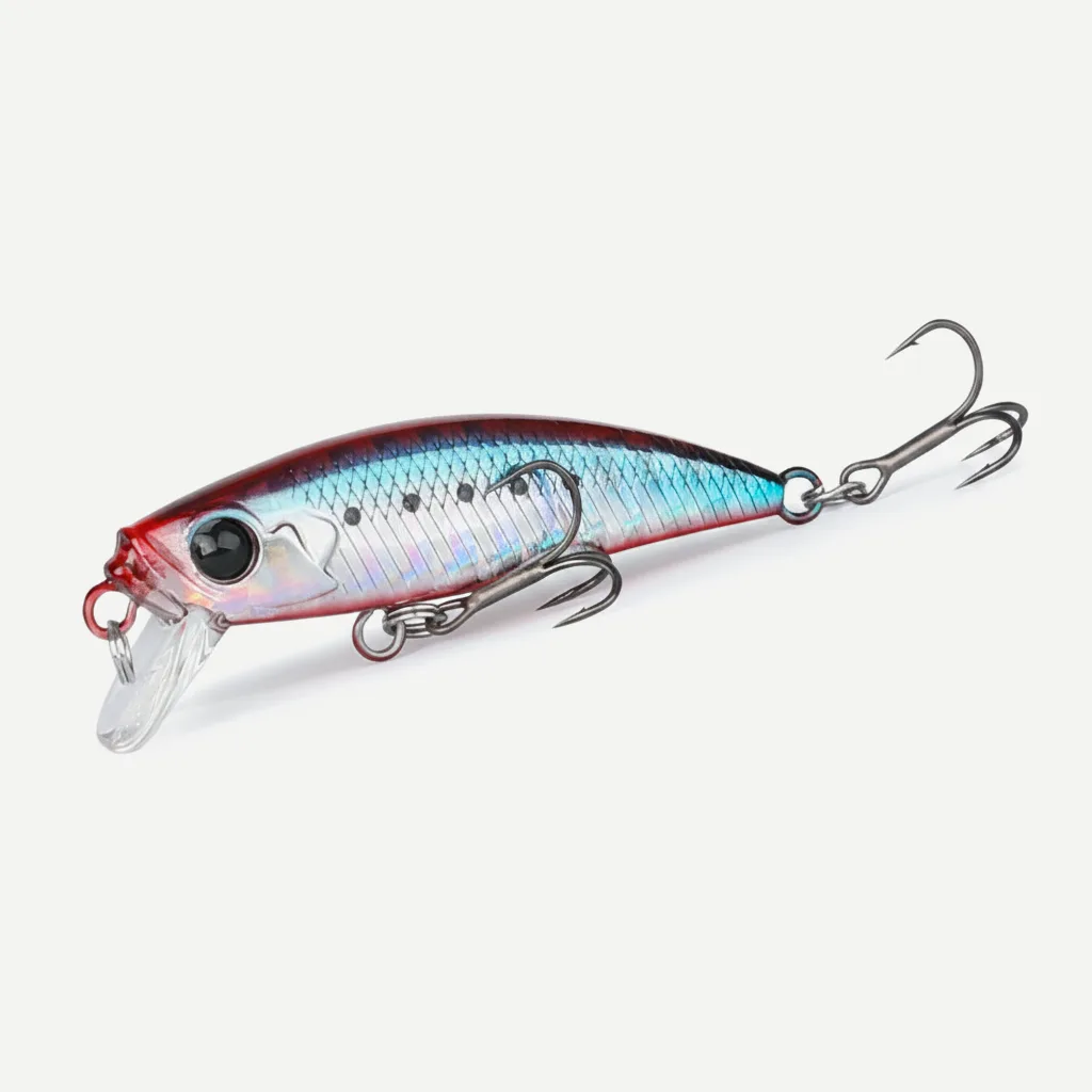 TSURINOYA 46S Sinking Minnow Fishing Lure Intruder 46mm 5g Artificial Trout Ajing Stream Lake Jerkbait Rockfishing Hard 
