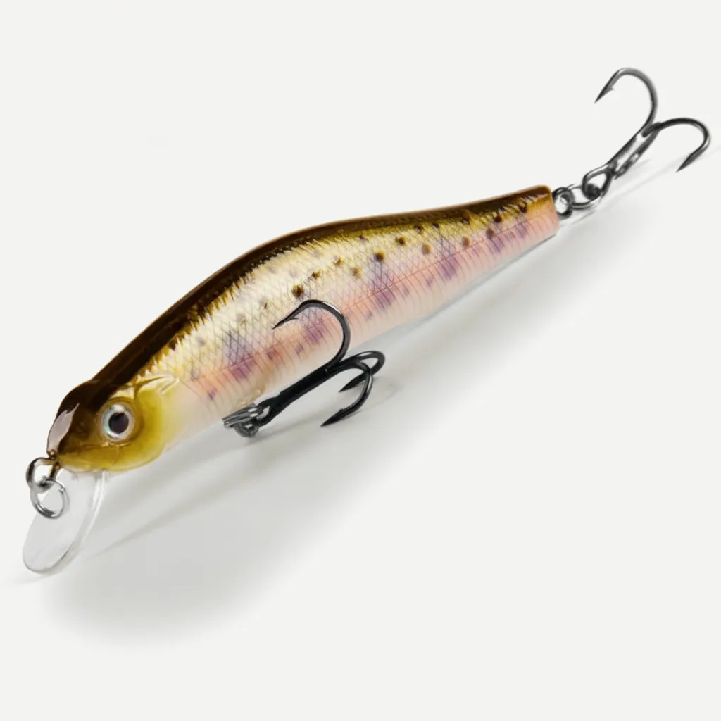 BEARKING 80mm Minnow Hard Bait - Jerkbait for Bass