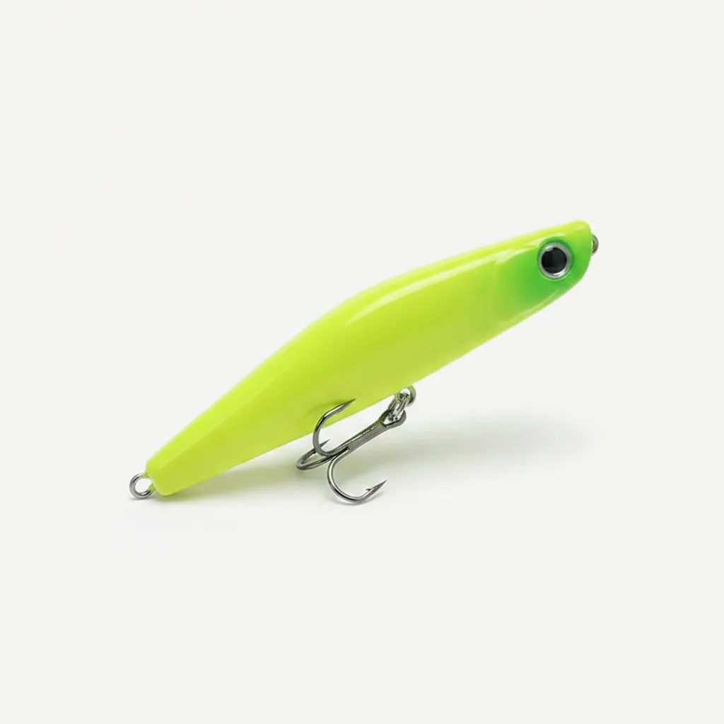 TSUYOKI Sinking Pencil Popper Lure 80mm 18g Japan Fishing Lure Ima Yoichi 80 Stickbait Wobbler for Barracuda SeaBass Blu