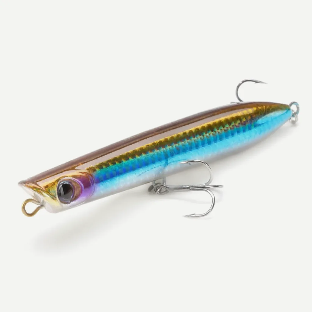 Hunthouse Surface Popper Floating Fishing Lure 130mm 30g Topwater Hard Bait Walk The Dog Saltwater For Tuna Fish Tackle