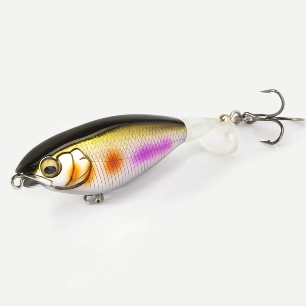 Hunthouse Fishing Karashi Rotating Tail Pencil Hard Lure 65mm/5.7g 80mm/10.8g Floating Topwater Whopper Popper Wobblers 