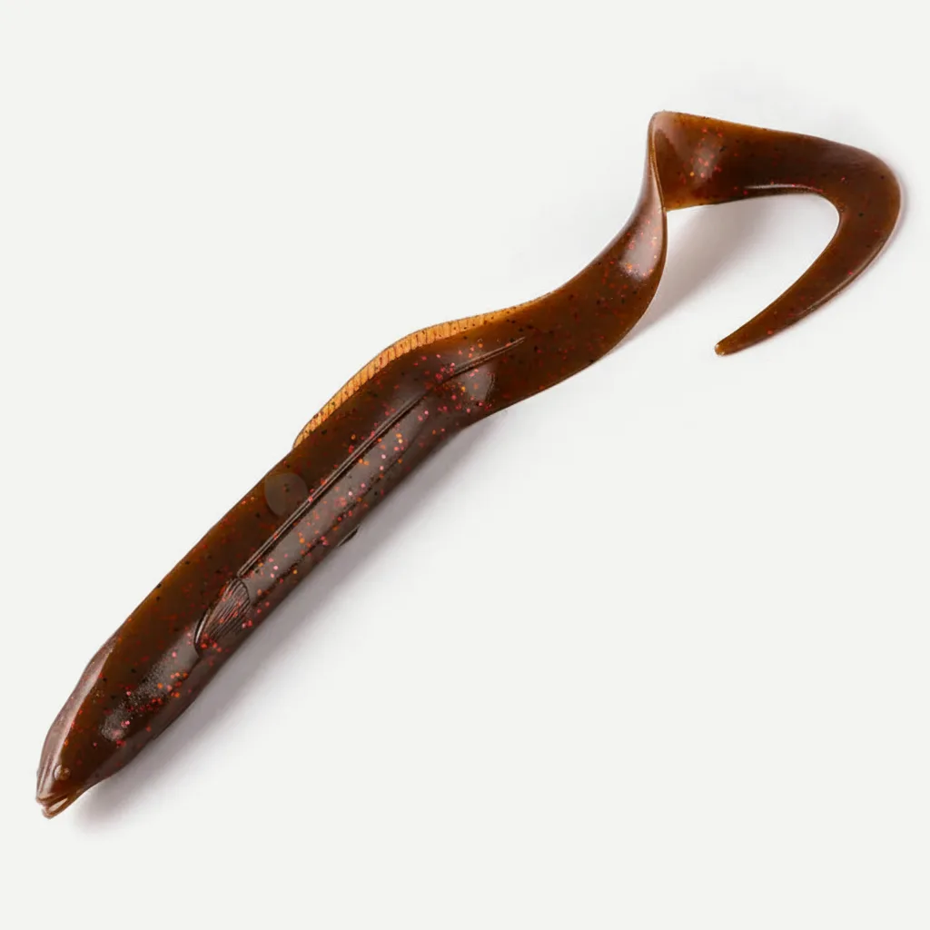 Bearking Eel Soft Swimbait with Curl Tail