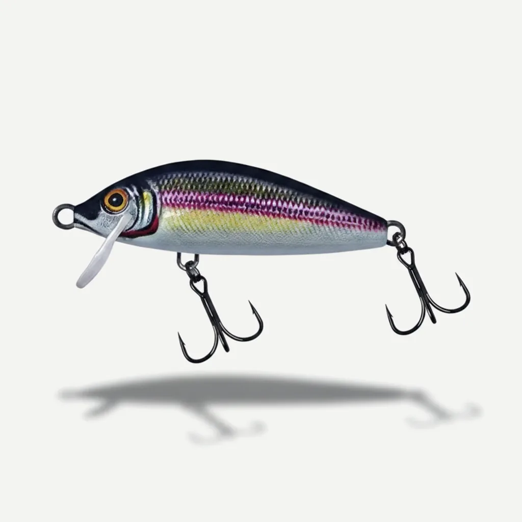 TSUYOKI Jerkbait Wobbler Stream Bait 5cm 5g Sinking Minnow Lure for Fishing Perch Brown Trout Countdown Elite CDE50 Pesc