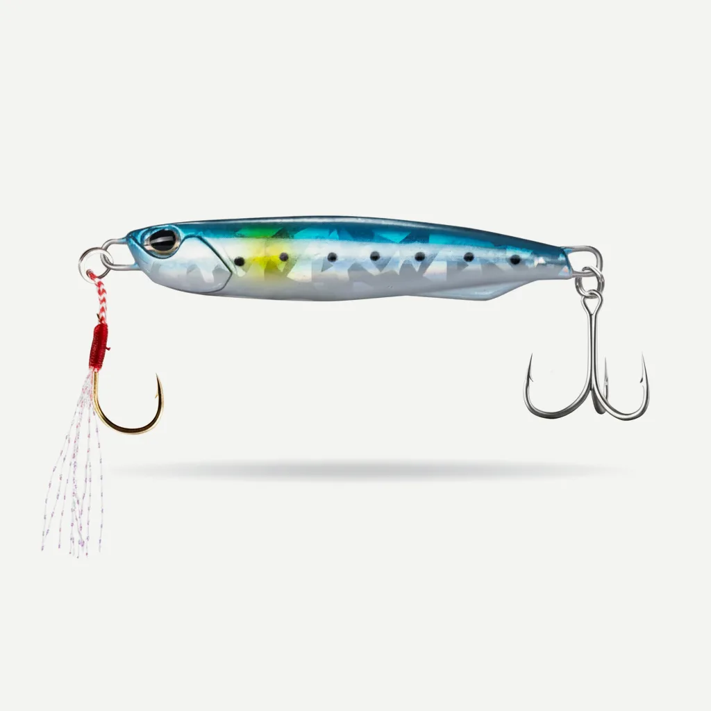 Hunthouse Metal Jig Fishing Lure Slower Wide Sinking Hard Bait Cast Spoon 20G 40G 60G Jigging Bass Pike Saltwater Fish T