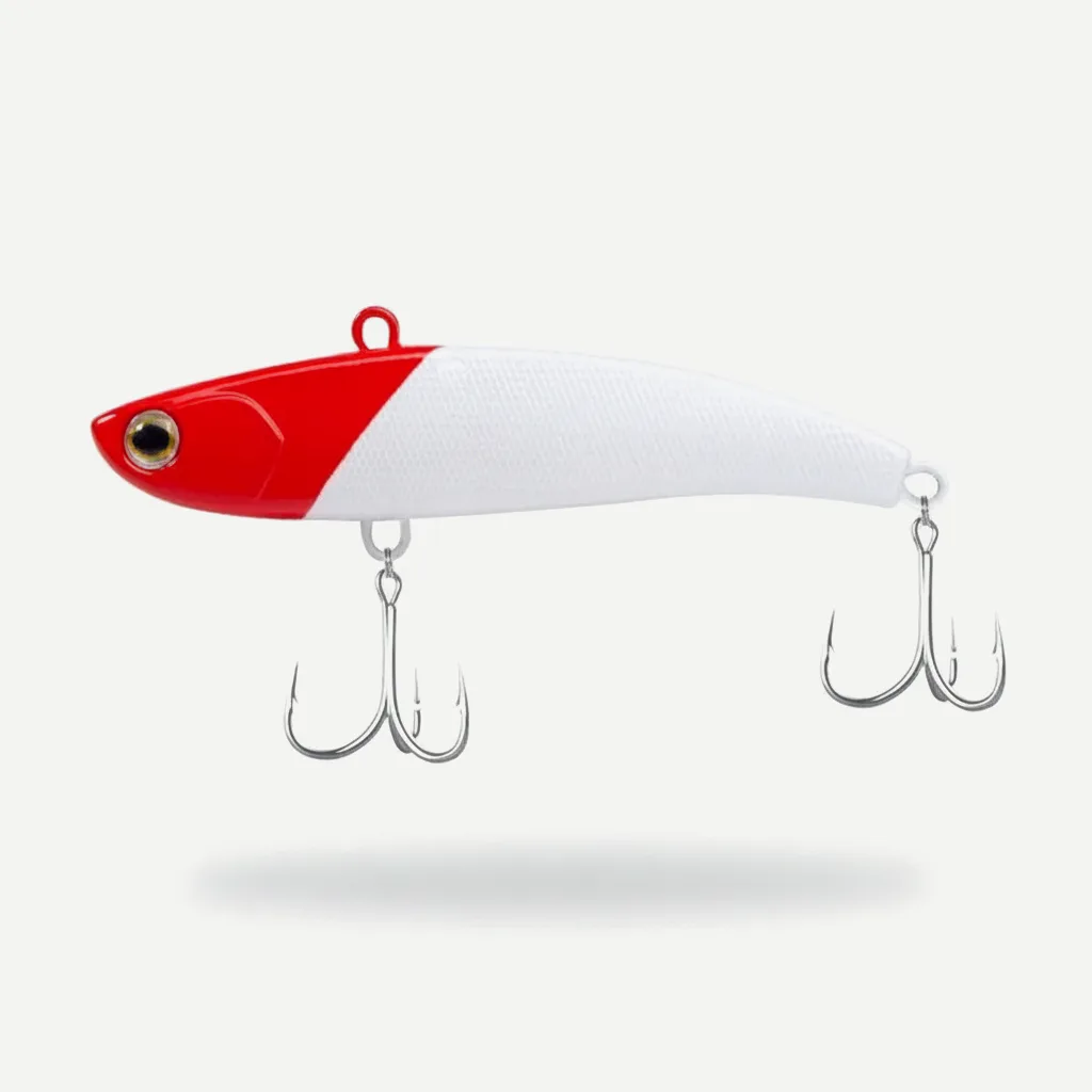 TSUYOKI Vibration Sinking Baits Winter Fishing Lure Lipless VIB Rattin Wobbler Ice Balance Rattlin Lures For Pike IMA Ko